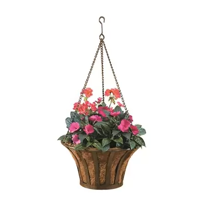 Deer Park Solera Hanging Basket With Coco Liner