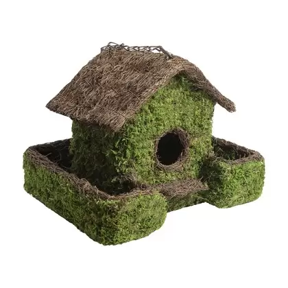 SuperMoss Birdhouse Mason Plantable Deluxe