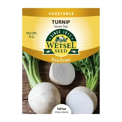 HEIRLOOM, SEVEN TOP TURNIP 4G