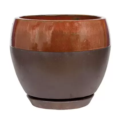 Southern Patio 6" Kendall Planter Copper Finish