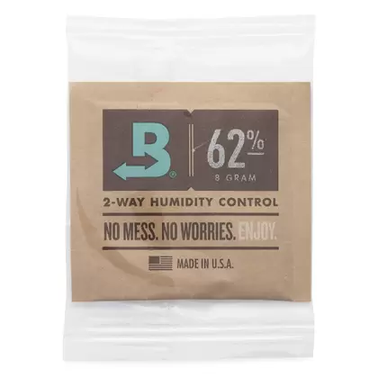 Boveda 2-Way Humidity Control Pack 62% RH 8g Bulk Individually Wrapped (300pcs/Case)