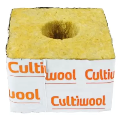 Cultiwool 4" x 4" x 2.5" Block (216 Blocks/Case) - Cultilene