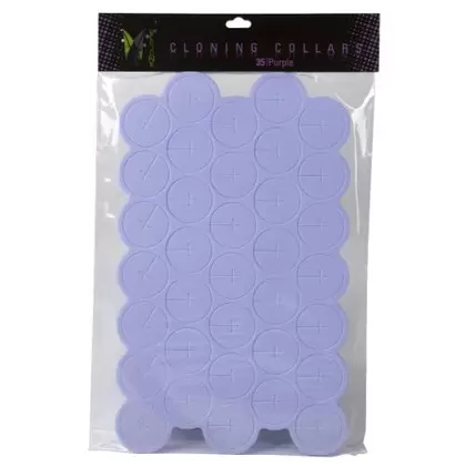 EZ-Clone Colored Cloning Collars Purple (35/Bag)