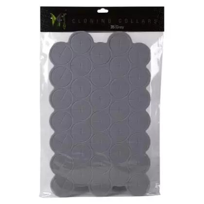 EZ-Clone Colored Cloning Collars Gray (35/Bag)
