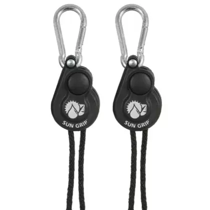 Sun Grip Push Button Light Hanger 1/8 in - 1/Pair (12/Cs)