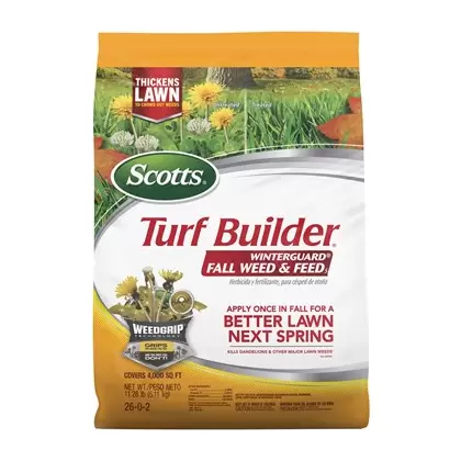 Scotts 4M Turf Builder Winterguard Fall Weed & Feed Dicamba