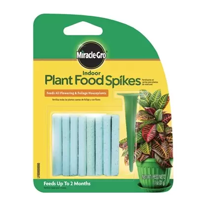 Miracle Gro 1.1oz Indoor Plant Food Spikes