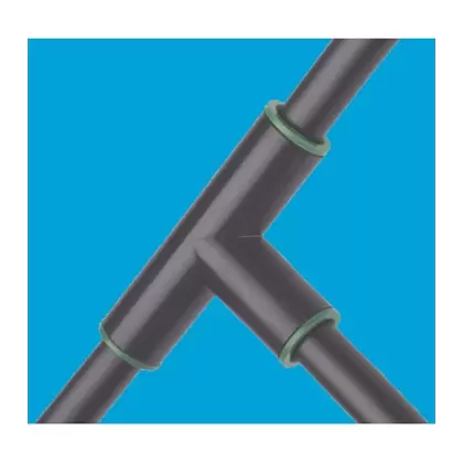 Rain Drip 1/2" Compression Tee Bulk