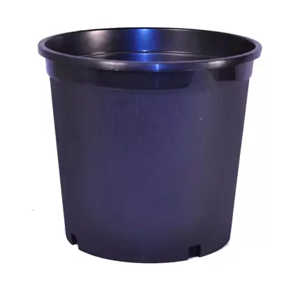 BLD CUT FLOWER BUCKET 9.625" X 9.00" BLK 50/CS 24CS/PL 696804