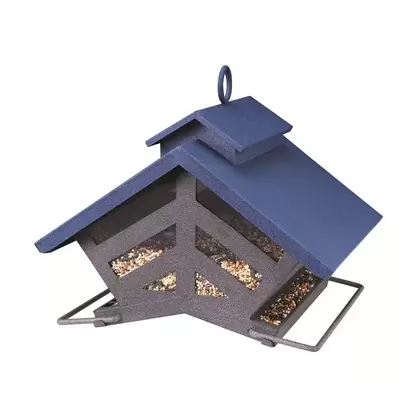 H-F Chalet Style Double Sided Bird Feeder