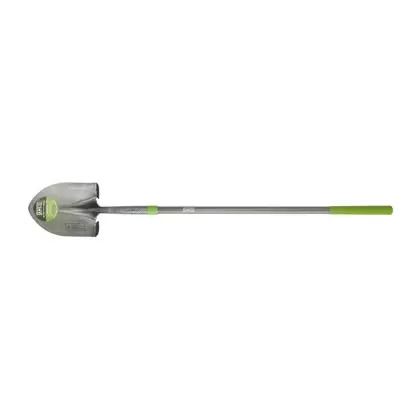 Ames Digging Shovel Long Handle Round Point Fiberglass Handle 15Yr