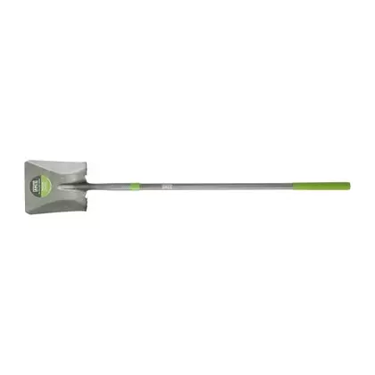 Ames Digging Shovel Long Handle Square Point Fiberglass Handle 15Yr