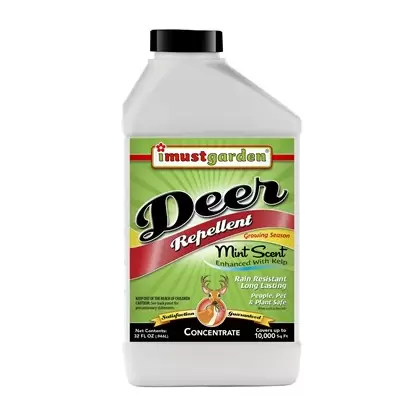 IMG 32oz Deer Repellent Growing Season Mint Scent Concentrate