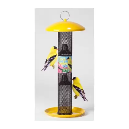 NoNo Yellow Straight Sided Finch Feeder