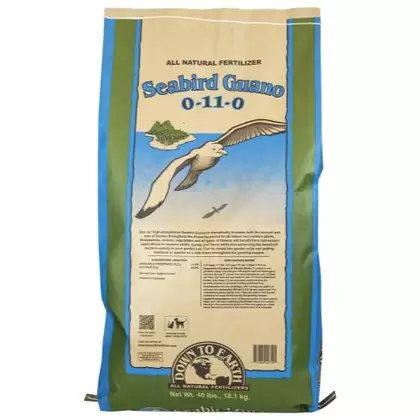 Down To Earth High Phosphorus Seabird Guano - 40 lb