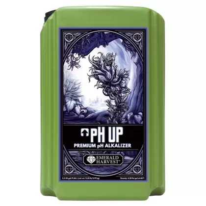 Emerald Harvest pH Up 2.5 Gallon/9.46 Liter (2/Cs)