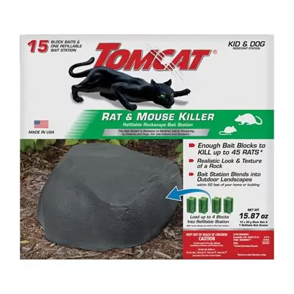 Tomcat Rockscape Bait Station