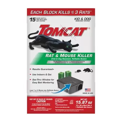 Tomcat Tier1 Rat Station w/ 15-30g Bait