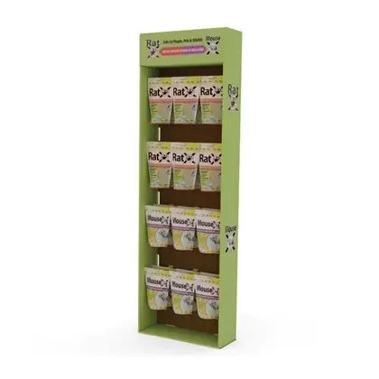Ecoclear 36pc 8oz RatX & MouseX Power Wing Display