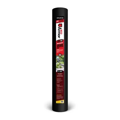IKES 8'x250' Weed Armor Pro60 Prevention Fabric 30yr 5oz Woven & Punched