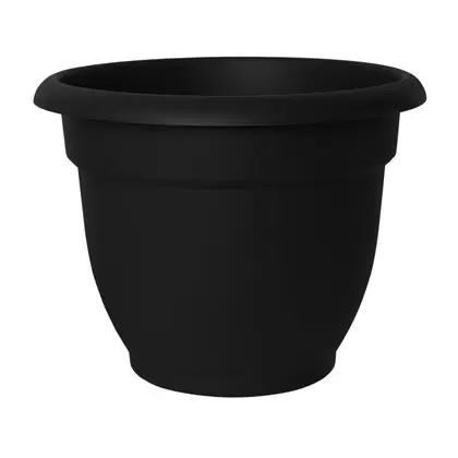 Bloem 6" Ariana with Grid Planter Black*