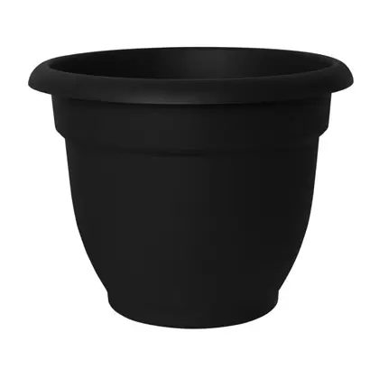 Bloem 12" Ariana with Grid Planter Black*