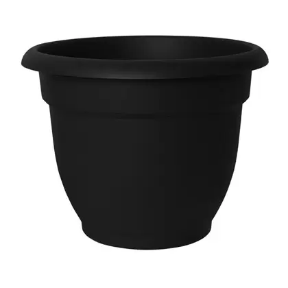 Bloem 16" Ariana with Grid Planter Black*