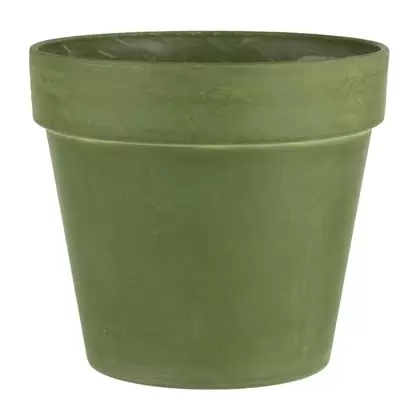 SSI 10" Patio Planter Olive