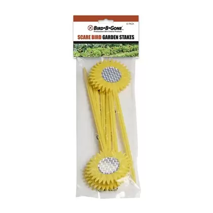 Bird B Gone 6pk Sunflower Stakes