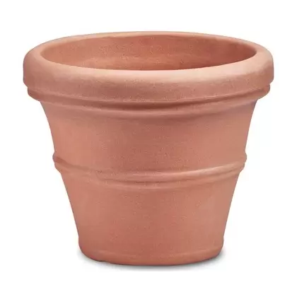 Crescent 27" Brunello Planter Weathered Terra Cotta