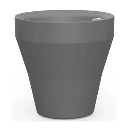 Crescent 18" Rim TruDrop Planter Slate