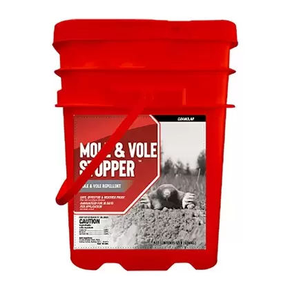 Mole & Vole Stopper 25lb Pail Repellent Granules