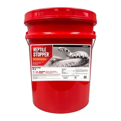 Reptile Stopper 25lb Pail Repellent Granules