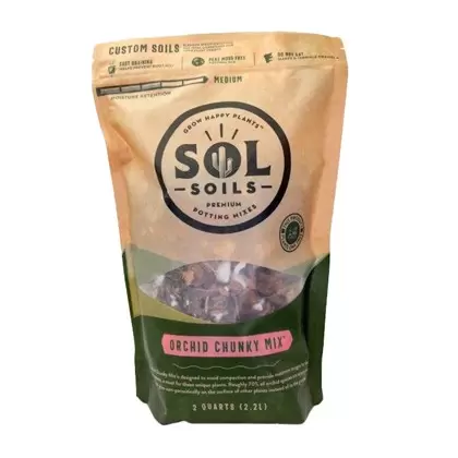 Sol Soils 2qt Orchid Chunky Mix