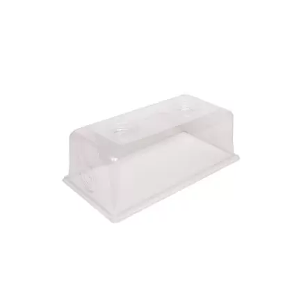 SunDome 7.5" Humidity Dome-Multi Vented For 10x20" Tray 10/CS