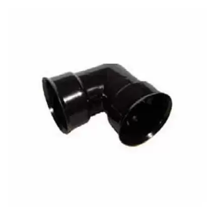 ADS Elbow, Bell-End HDPE 90 Degrees Degrees Watertight Dual Wall Injection Molded Black 8" | DFD899WT