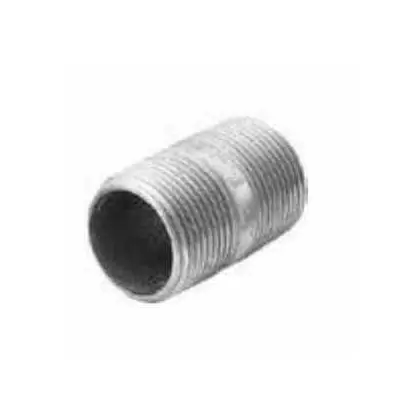 Nipple, 1" x 4"MNPT Galvanized Steel Schedule 40