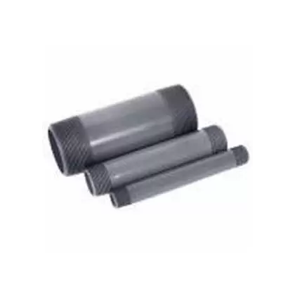 Sch. 80 PVC Pipe Nipple 1-1/4" x 3" Threaded | NPX063