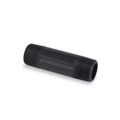 Sch. 80 PVC Nipple 1-1/2" x 12" Threaded | 215120