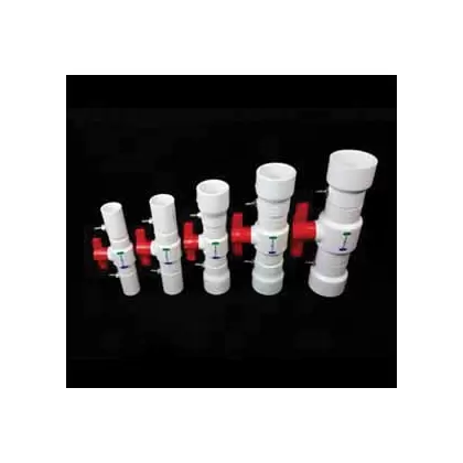 Coupling Ball Valve, 1"Slip PVC CBV Series