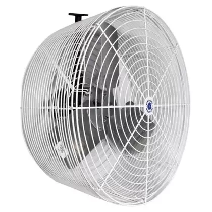 Schaefer Versa-Kool Circulation Fan 24 in w/ Tapered Guards, Cord & Mount - 7860 CFM