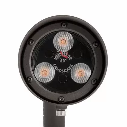2.5 W 3000K Integrated LED Textured Architectural Bronze Aluminum 35 Degrees Beam Flood Light | KIC16151AZT30