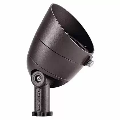 3.5 W 3000K Integrated LED Textured Architectural Bronze Aluminum 35 Degrees Beam Flood Light | KIC16154AZT30
