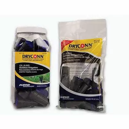 King Innovation Wire Connector, 600 V 14-6 Awg Copper/Copper Black/Blue 10/Bag | 61335KI