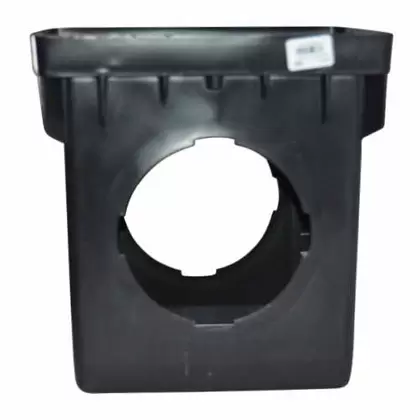 NDS Catch Basin, 12" X 12" Square 2-Outlet Black | 1200