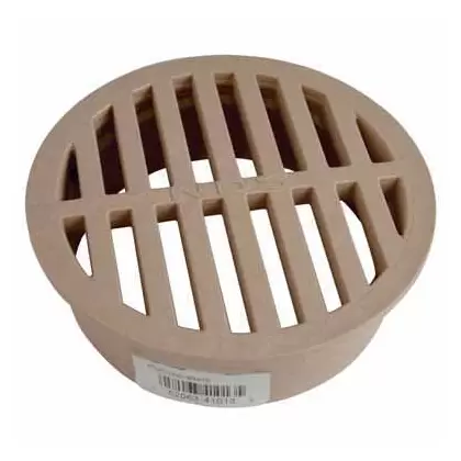 4" Round Sand Flat Drain Grate | NDS13S