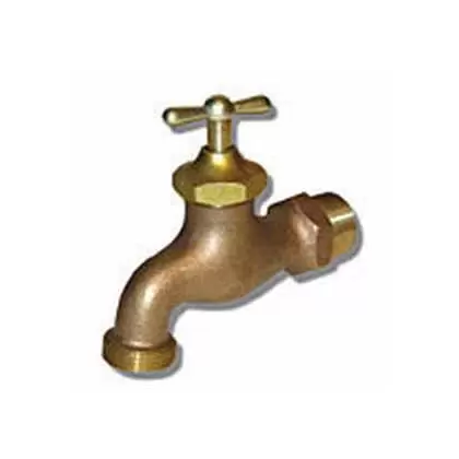 3/4" MIPT x Hose 4.2 gpm at 40 psi Cast Brass 646R Ball Valve Hose Bibb | VLZHV007