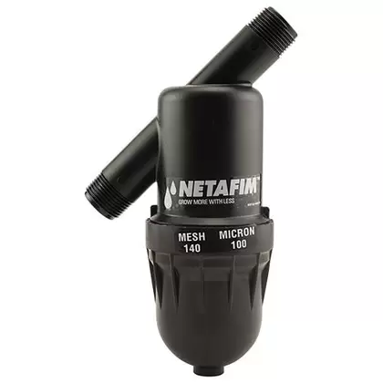 Netafim Disc Filter 3/4 in MPT x MPT 140 Mesh 17 GPM Maximum Flow (1/Cs) [DF075-140]
