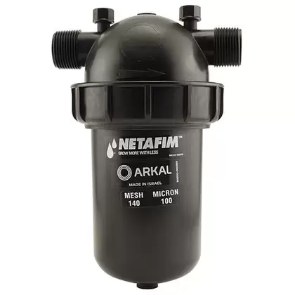 Netafim Disc Filter 1 in MPT x MPT 140 Mesh 26 GPM Maximum Flow (1/Cs) [DF100-140]