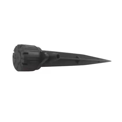 NDS Drip Emitter, Barb 0 To 10 Gpm Black Adjustable W/6" Stake 180° 5 Stream | DAFS 180